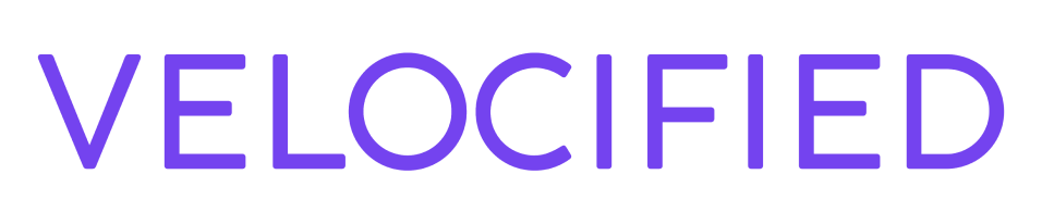 Velocified Text Logo